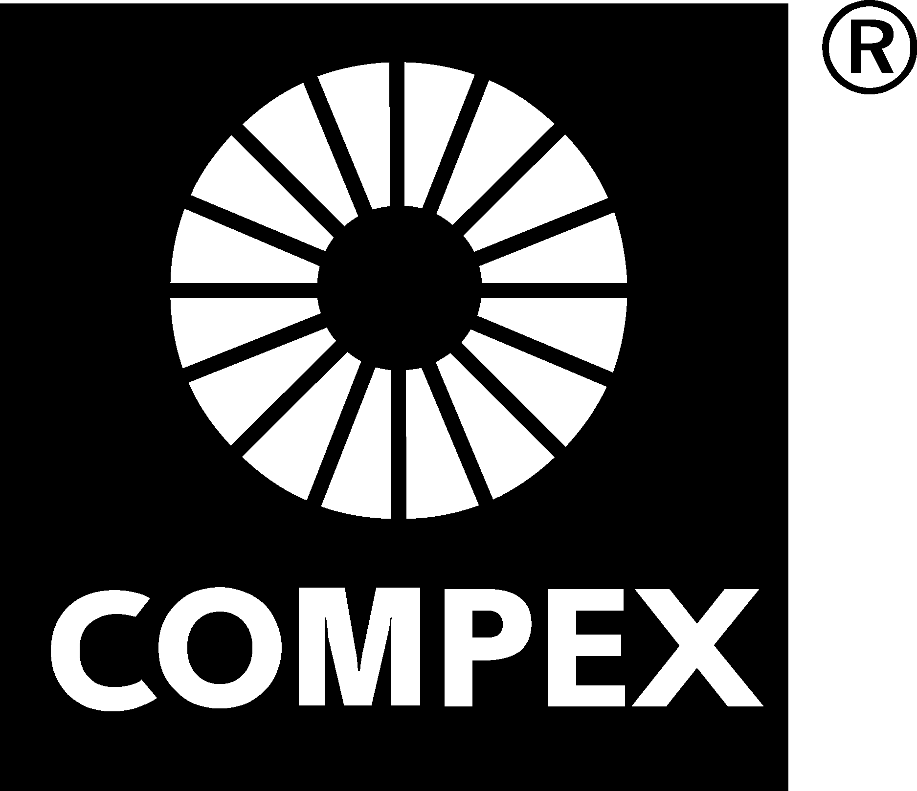 Compex Black Logo Vector Logo